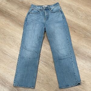 Abercrombie & Fitch Curve Love High Rise 90’s Jeans Short Length